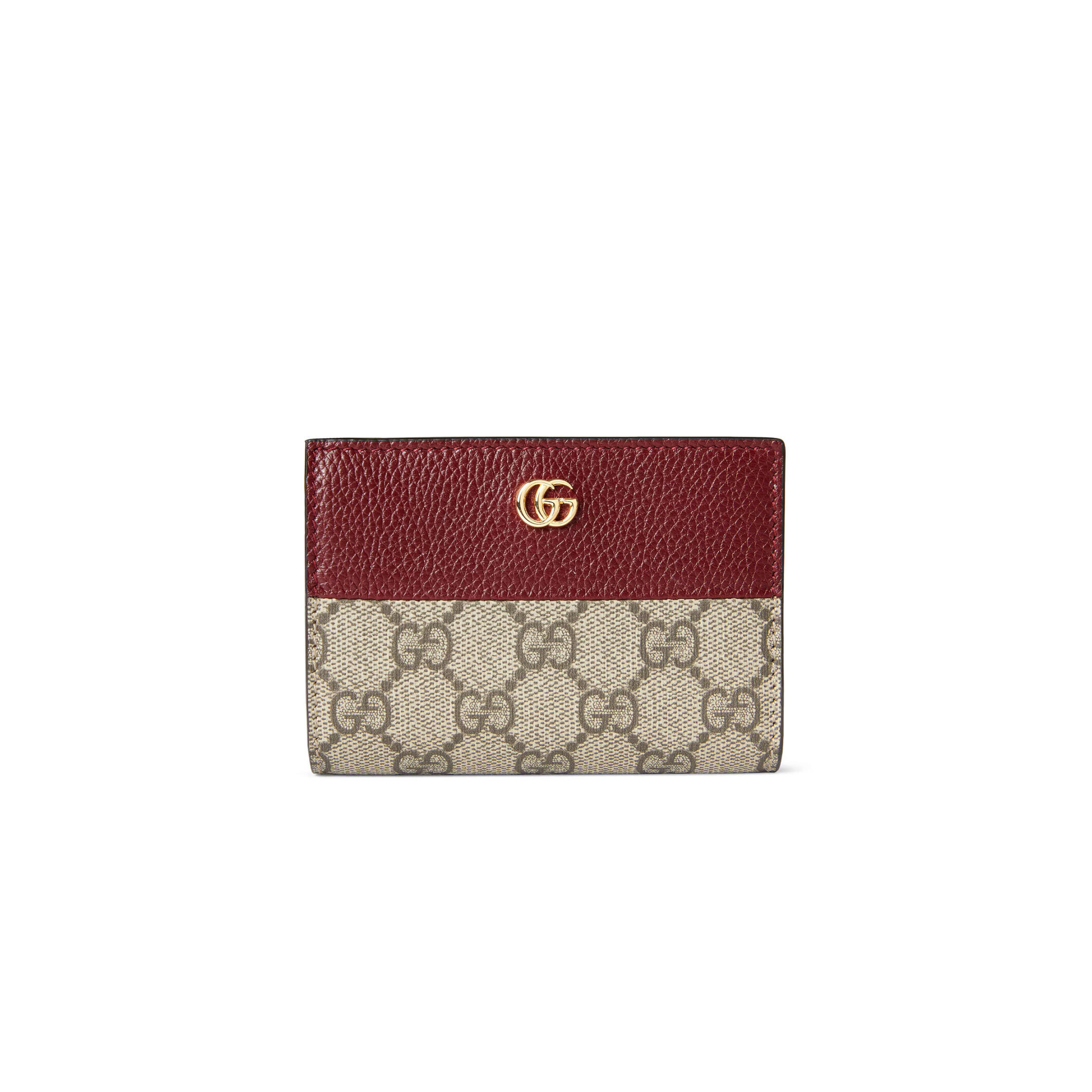 Gvc*1 bi-color gg marmont small wallet ‎841360 (11.5*8.5*3cm)